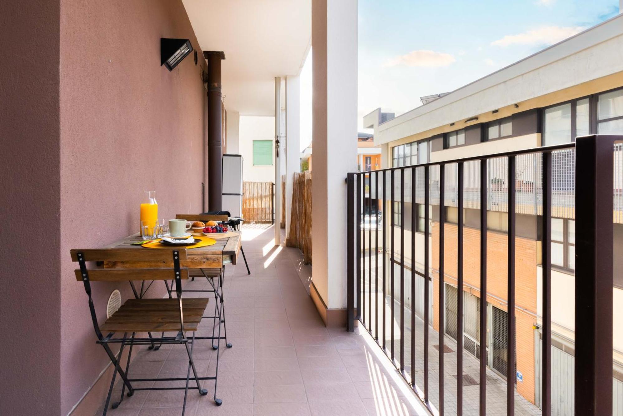 Terrace Milan Con Parcheggio Incluso Apartamento Exterior foto
