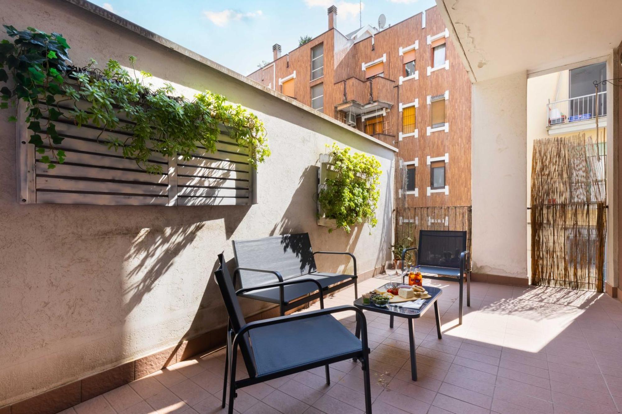 Terrace Milan Con Parcheggio Incluso Apartamento Exterior foto
